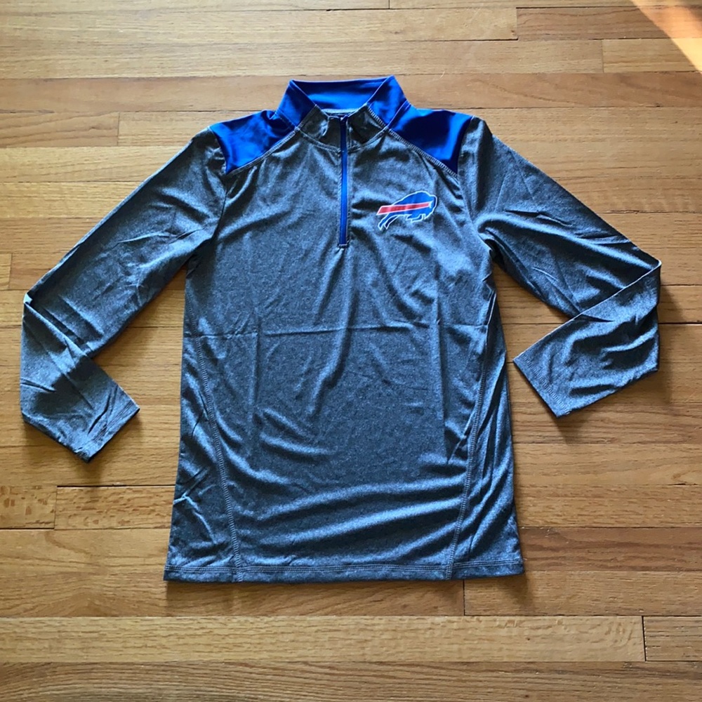 NFL Buffalo Bills 1/4 zip long sleeve
